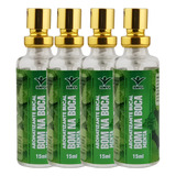 Kit 4 Bom Na Boca Aromatizante Bucal Menta Antisséptico