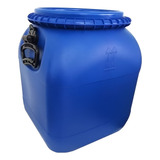 Kit 4 Bombona Plástica 30l Atóxica Tampa Removivel E Cinta