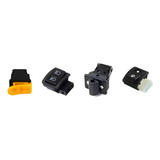 Kit 4 Botão Farol partida seta buzina Biz 100 Ks 98 A 05