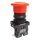 Kit 4 Botões Emergência Cogumelo Com Trava 1nf 22mm