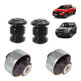 Kit 4 Bucha Bandeja Balança Dianteira Fiat Toro 2016 