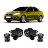 Kit 4 Bucha Bandeja Balança Dianteira Ford Focus 2008 A 2013