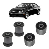 Kit 4 Bucha Bandeja Balança Dianteira Gm Cruze 2012 2016