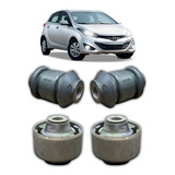 Kit 4 Bucha Bandeja Balança Dianteira Hyundai Hb20 12 