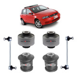 Kit 4 Bucha Bandeja Dianteira 2 Bieleta Fiat Stilo Ano 2009