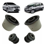 Kit 4 Bucha Da Bandeja New Fit E City 2009 2010 2011 12 13