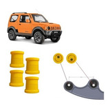 Kit 4 Bucha Tensor Suspensão Jimny 1 3 Correção Caster Lift