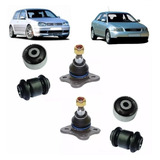 Kit 4 Buchas Bandeja Pivô Direito Esquerdo Golf Bora Audi A3