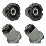 Kit 4 Buchas Do Eixo Quadro Traseiro Peugeot 206 207