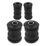 Kit 4 Buchas Do Feixe De Molas Traseiro Fiat Fiorino Strada