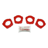 Kit 4 Buchas Facão Vw Fusca Air Cooled Pu 5 Anos Garantia