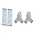 Kit 4 Cabos Flat 23 Vias 10cm E 35cm P/ Mesa Som Yamaha Ls9