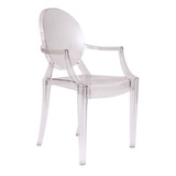 Kit 4 Cadeiras Ghost Cristal Transparente Adulto Vogel360