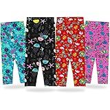 Kit 4 Calças Leggins Leg Cotton Infantil Bebê Menina Criança Tamanho 3