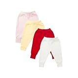 Kit 4 Calças Mijão Bebê Menina PP 
