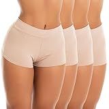 calcinhas shorts cuecas boxer feminina shortinho tamanho