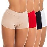 Kit 4 Calcinhas Shorts Cuecas Boxer Feminina Shortinho 11 Cor Sortida Tamanho GG