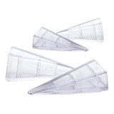 Kit 4 Calço Aparador Peso Trava Porta De Silicone Prático