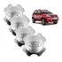 Kit 4 Calota Central Tampa Miolo Roda Ecosport Xlt Freestyle