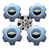 Kit 4 Calota Miolo Centro Roda S10 Trailblazer 2012 A 2015