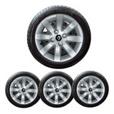 Kit 4 Calota Renault