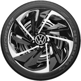 Kit 4 Calota Resistente Aro 14 Nitro Vw Voyage Santana Gol