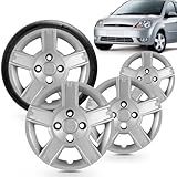 Kit 4 Calotas Fiesta Hatch Sedan 08 A 10 Aro 14 Prata Cubo Baixo Grid