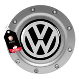 Kit 4 Calotinha Prata Da Roda Audi Rs4 C e Volkswagen