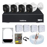 Kit 4 Cameras Intelbras