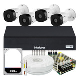 Kit 4 Cameras Intelbras