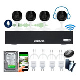 Kit 4 Cameras Wifi