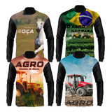Kit 4 Camisa Agro