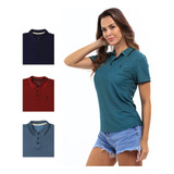 Kit 4 Camisa Polo