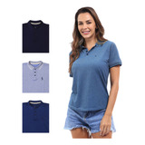 Kit 4 Camisa Polo