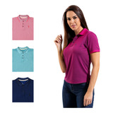 Kit 4 Camisa Polo