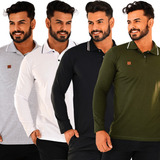 Kit 4 Camisa Polo