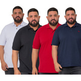 Kit 4 Camisa Polo