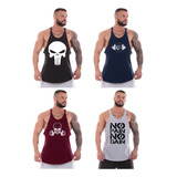 Kit 4 Camisa Regatas