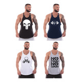 Kit 4 Camisa Regatas
