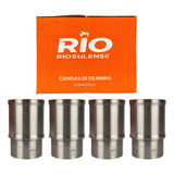 Kit 4 Camisas De Cilindro Citroen C3 Peugeot 206 207 1 4 Std