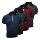 Kit 4 Camisas Polo