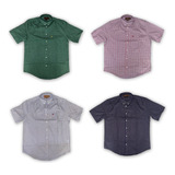 Kit 4 Camisas Xadrez