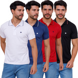 Kit 4 Camiseta Gola