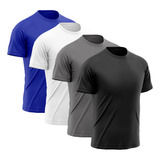 Kit 4 Camisetas Esportivas