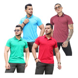 Kit 4 Camisetas Gola