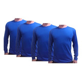 Kit 4 Camisetas Malha
