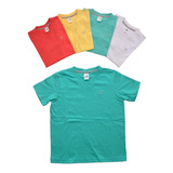 Kit 4 Camisetas Manga