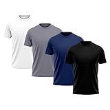 Kit 4 Camisetas Masculina Dry Fit Proteção Solar Uv Térmica Academia Treino Caminhada Esporte Camisa Praia Blusa, Tamanho G