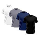 Kit 4 Camisetas Masculina Dry Fit Proteção Solar UV Térmica Academia Treino Caminhada Esporte Camisa Praia Blusa  Tamanho M