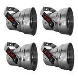 Kit 4 Canhão Refletor Spot Tx Par36 Globo Espelhado Riscos